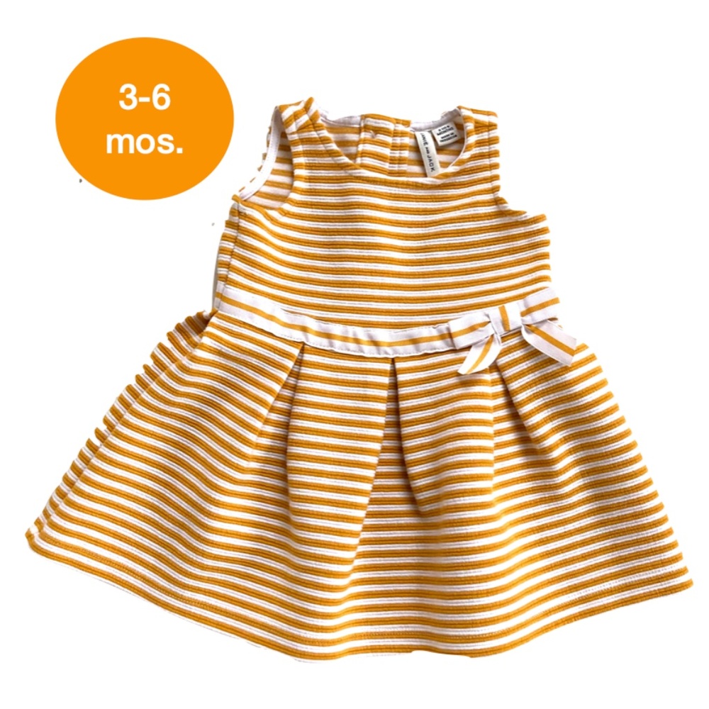 Janie & Jack Striped Dress • 3-6 mos.